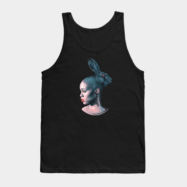 Black Girl Magic Trick Tank Top by GingeraleArthaus